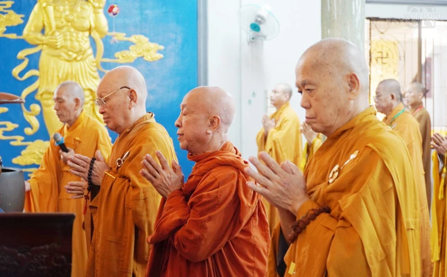 Chư tôn đức Ban Chứng minh Phật giáo Q.Gò Vấp