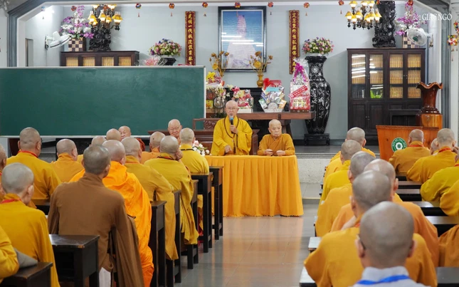 Hòa thượng Thích Tịnh Thành chia sẻ về hoạt động liên quan đến Tăng sự