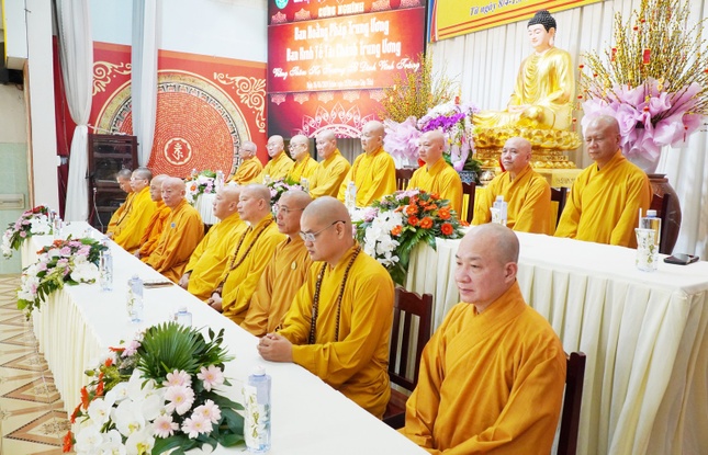 Tại chùa Vĩnh Tràng