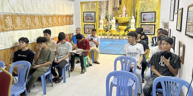 Học viên tham dự lễ khai giảng