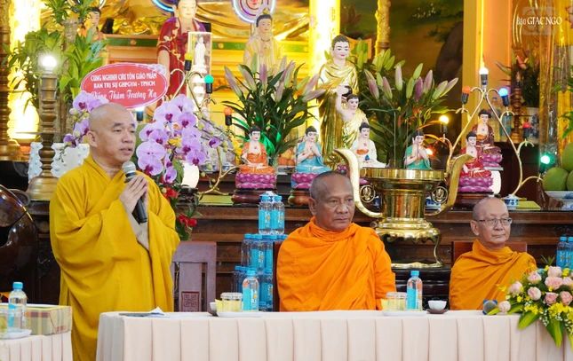 Thượng tọa Thích Nhật Thiện cảm tạ