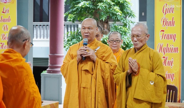 Thượng tọa Thích Thiện An, Chánh chúng cảm tạ