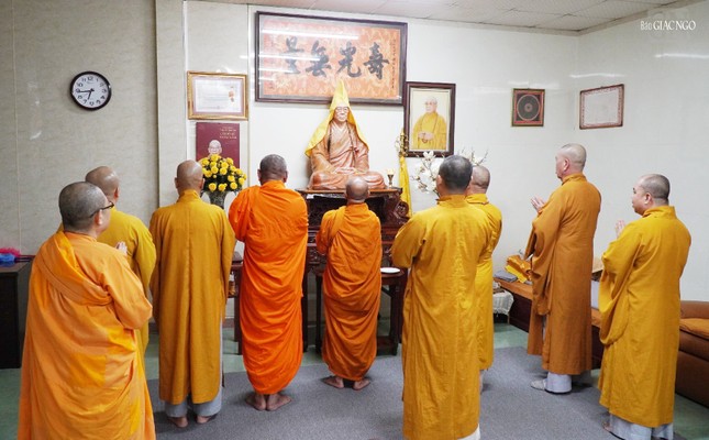 Tưởng niệm Trưởng lão Hòa thượng Thích Hiển Tu tại trường hạ chùa Xá Lợi