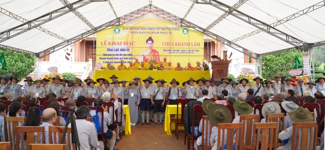 Ra mắt nhân sự Ban Quản trại - Trại Lục Hòa III các tỉnh Tây Nguyên