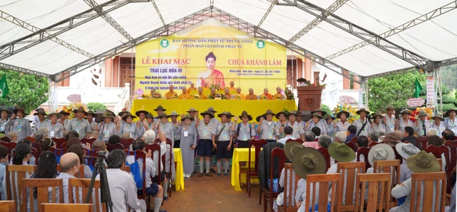 Ra mắt nhân sự Ban Quản trại - Trại Lục Hòa III các tỉnh Tây Nguyên