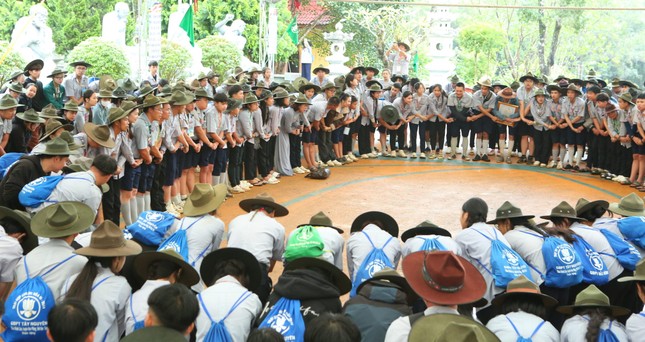 Trại Lục Hòa II, diễn ra tại chùa Từ Quang, thị trấn Chư Ty, huyện Đức Cơ, tỉnh Gia Lai, từ ngày 2-8 đến 4-8-2019, với sự tham dự của gần 1800 huynh trưởng, đoàn sinh ngành Thanh Thiếu đến từ 5 tỉnh Đắk Nông, Đắk Lắk, Gia Lai, Kon Tum và Lâm Đồng - Ảnh: TT trại Lục Hòa III