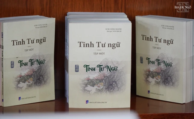 Lúc 18 giờ 30 phút ngày 17-8-2024, Vĩnh Nghiêm Books sẽ giao lưu ra mắt bộ sách Tĩnh Tư Ngữ của Sư bà Chứng Nghiêm
