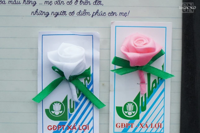 “Nếu anh còn mẹ, anh sẽ được cài một bông hoa màu hồng trên áo, và anh sẽ tự hào được còn mẹ. Còn nếu anh mất mẹ, anh sẽ được cài trên áo một bông hoa trắng. Tôi nhìn lại bông hoa trắng trên áo mà bỗng thấy tủi thân. Tôi cũng mồ côi như bất cứ một đứa trẻ vô phúc, khốn nạn nào; chúng tôi không có được cài trên áo một bông hoa màu hồng” - Bông Hồng cài áo của thiền sư Thích Nhất Hạnh