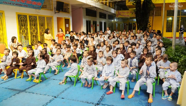 Niên khóa 2024-2025 có 80 em học sinh theo học tại lớp phổ cập Trường Tiểu học Trần Quang Khải - chùa Kỳ Quang II