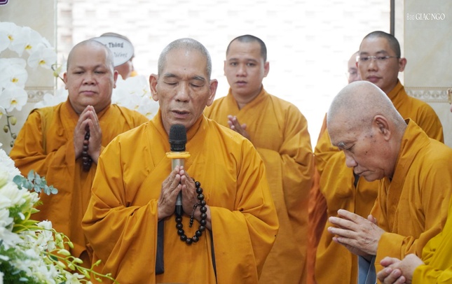 Thượng tọa Thích Giác Trí, Trưởng ban Trị sự GHPGVN Q.Gò Vấp tưởng niệm Thượng tọa Thích Giác Trí, Trưởng ban Trị sự GHPGVN Q.Gò Vấp tưởng niệm