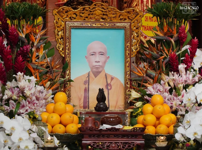 Di ảnh Hòa thượng Thích Như Thọ tại Tổ đường chùa Bửu Đà