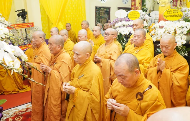 Tri ân những đóng góp của Trưởng lão Hòa thượng cho Phật giáo Q.3