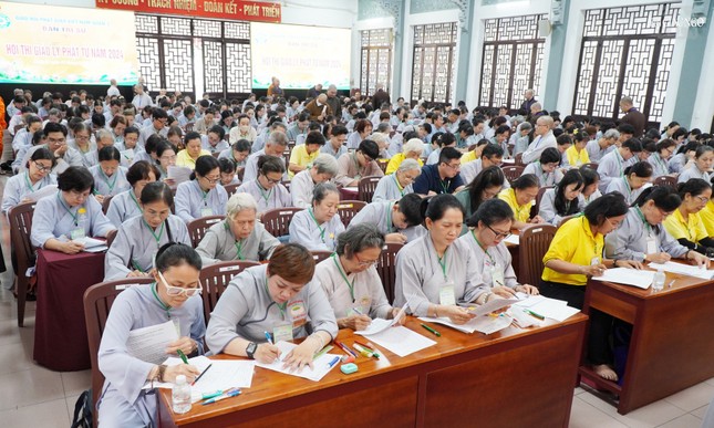 411 Phật tử trên địa bàn Q.3 về thiền viện Quảng Đức dự Hội thi giáo lý Phật tử