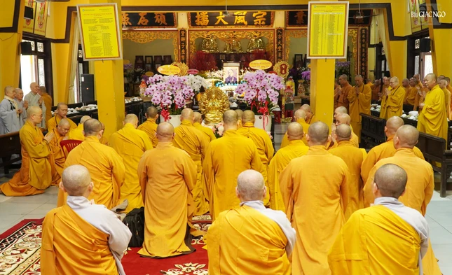 Quang cảnh buổi lễ