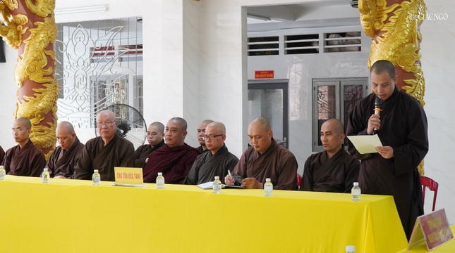 Đại đức Thích Minh Ân báo cáo tóm tắt hoạt động Phật sự Quý IV Đại đức Thích Minh Ân báo cáo tóm tắt hoạt động Phật sự Quý IV