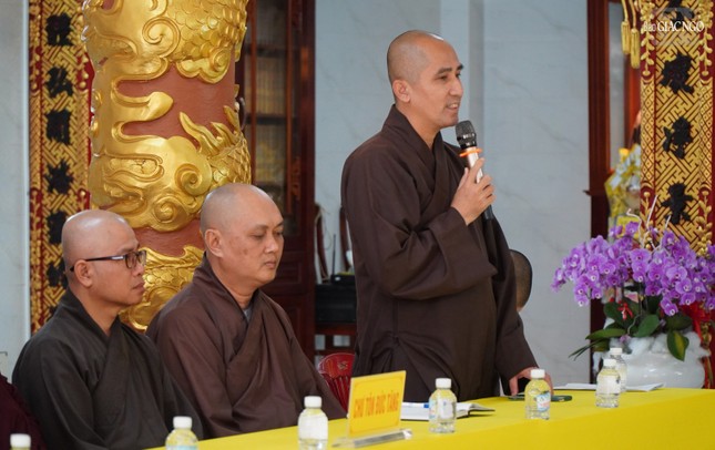 Thượng tọa Thích Minh Trí, Trưởng ban Hướng dẫn Phật tử Q.3 thông tin về Hội thi giáo lý Phật tử cấp quận và cấp Thành phố sắp tới của Phật tử quận Thượng tọa Thích Minh Trí, Trưởng ban Hướng dẫn Phật tử Q.3 thông tin về Hội thi giáo lý Phật tử cấp quận và cấp Thành phố sắp tới của Phật tử quận