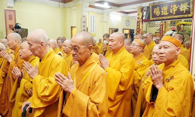 Tri ân công đức của Trưởng lão Hòa thượng cống hiến trọn đời mình cho Đạo pháp và Dân tộc