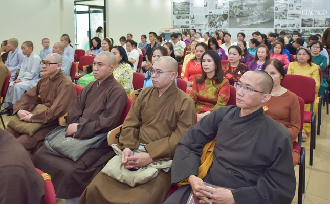 Lễ tổng kết diễn ra tại hội trường tòa soạn Báo Giác Ngộ