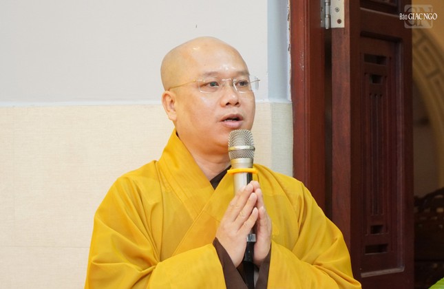 Đại đức Thích Trí Đức, Phó Thư ký Ban Trị sự GHPGVN TP.HCM công bố quyết định tặng Bằng tuyên dương công đức, Bằng công đức của Ban Trị sự GHPGVN TP.HCM