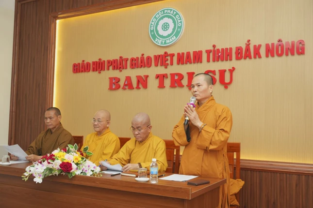 Thượng tọa Thích Minh Thuận, Phó ban Hoằng pháp T.Ư, Trưởng Phân ban Hoằng pháp đồng bào dân tộc thiểu số
