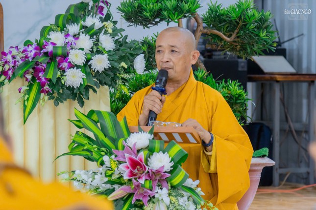 Thượng tọa Thích An Thường phát biểu khai mạc Thượng tọa Thích An Thường phát biểu khai mạc