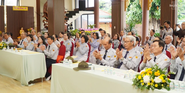 Huynh trưởng đại diện các Phân ban Gia đình Phật tử trong cả nước tham dự tổng kết