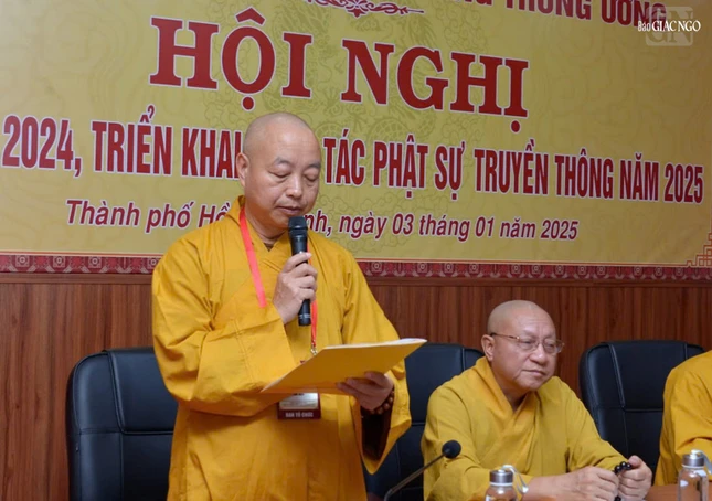 Thượng tọa Thích Thanh Huân, Phó Trưởng ban Thường trực Ban Thông tin - Truyền thông T.Ư điểm lại một số Phật sự nổi bật năm 2024 của Ban Thượng tọa Thích Thanh Huân, Phó Trưởng ban Thường trực Ban Thông tin - Truyền thông T.Ư điểm lại một số Phật sự nổi bật năm 2024 của Ban