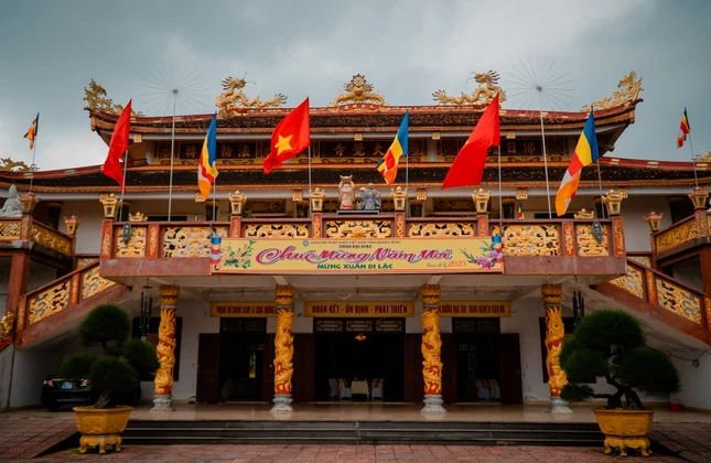 Chùa Đại Giác - Văn phòng Ban Trị sự GHPGVN tỉnh Quảng Bình