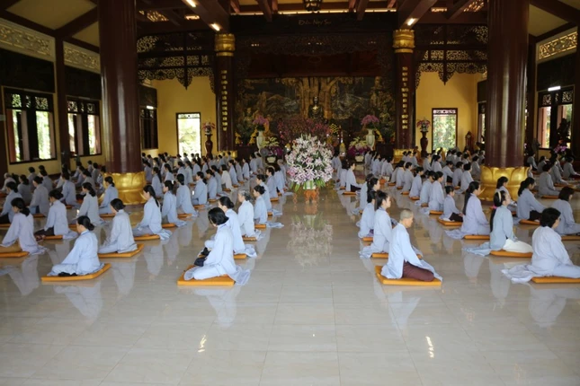 Khóa tu thiền "Nguyện lực Bồ-đề tâm" lần thứ 10 tại thiền viện Trúc Lâm Chánh Thiện