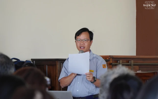 Huynh trưởng Nguyên Hàm - Võ Quốc Đạo, Chánh Thư ký Phân ban Gia đình Phật tử TP.HCM triển khai Phật sự 6 tháng đầu năm 2025