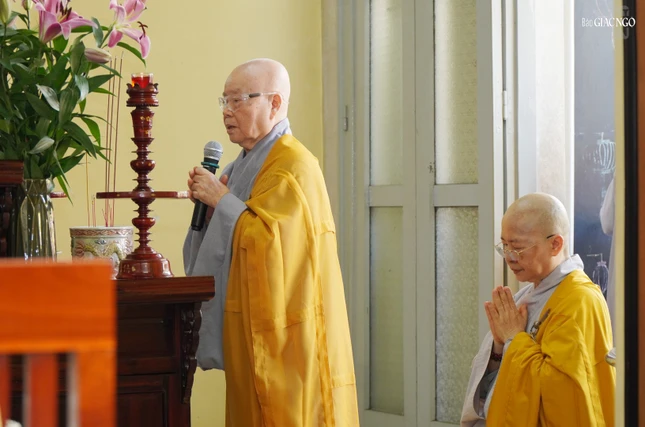 Ni trưởng Thích nữ Như Xuân tác bạch cúng dường trai Tăng