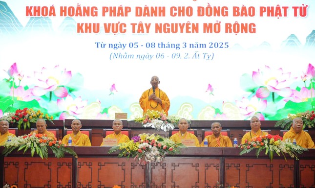 Lễ bế mạc khóa Hoằng pháp dành cho đồng bào Phật tử khu vực Tây Nguyên và các tỉnh lân cận tại Đắk Nông