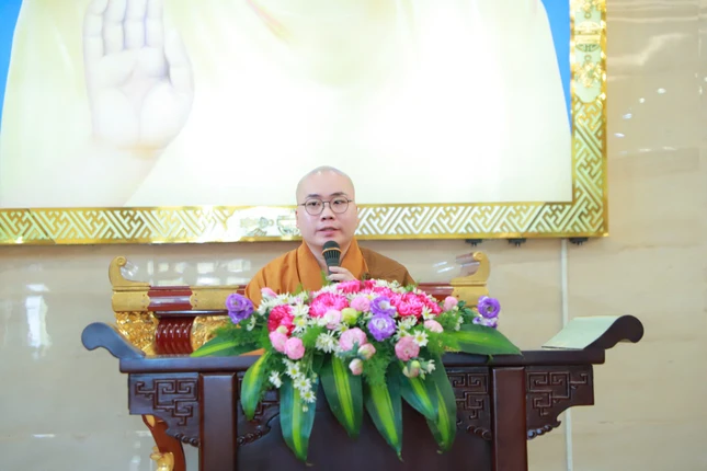 Đại đức Thích Tâm Đức chia sẻ Phật pháp