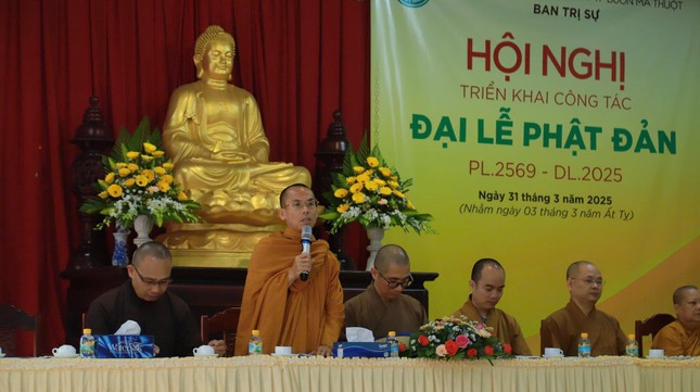 Ban Trị sự GHPGVN TP.Buôn Ma Thuột tổ chức nhiều hoạt động chào mừng Đại lễ Phật đản Phật lịch 2569 Ban Trị sự GHPGVN TP.Buôn Ma Thuột tổ chức nhiều hoạt động chào mừng Đại lễ Phật đản Phật lịch 2569