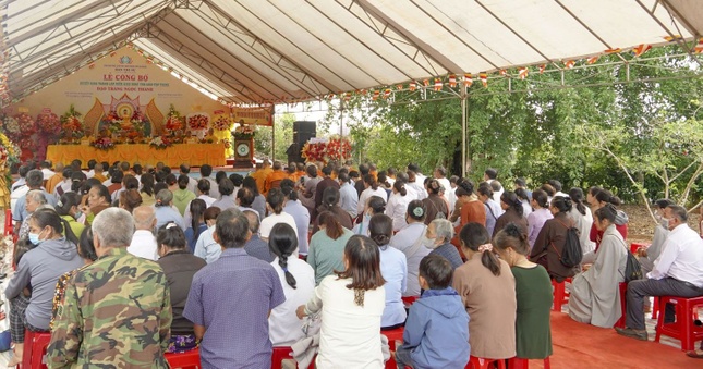 Quang cảnh buổi lễ