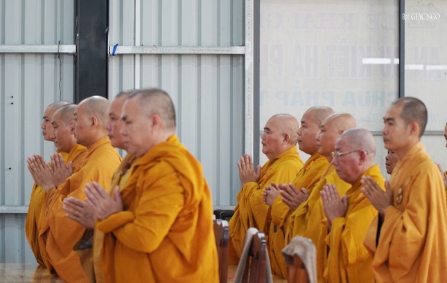 Chư Tăng an cư tại trường hạ chùa Pháp Thành Chư Tăng an cư tại trường hạ chùa Pháp Thành