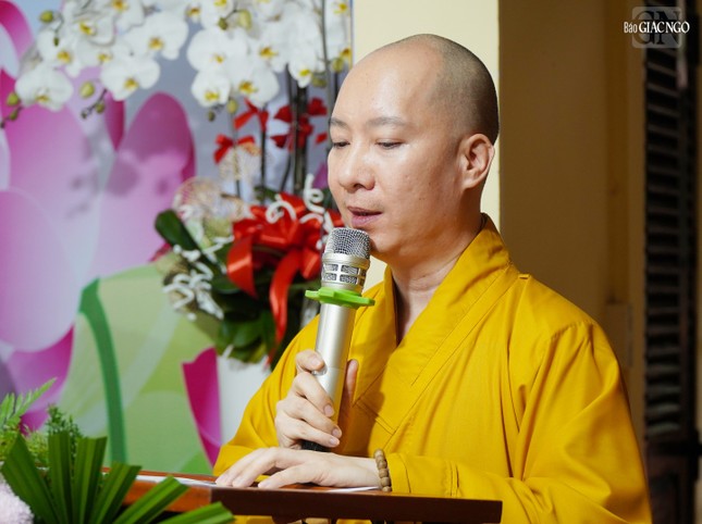 Thượng tọa Thích Nguyên Các báo cáo tổng kết khóa 15, niên khóa 2023-2025 Thượng tọa Thích Nguyên Các báo cáo tổng kết khóa 15, niên khóa 2023-2025