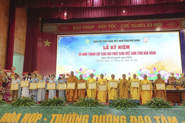 Kỷ niệm 20 năm ngày thành lập GHPGVN tỉnh Đắk Nông