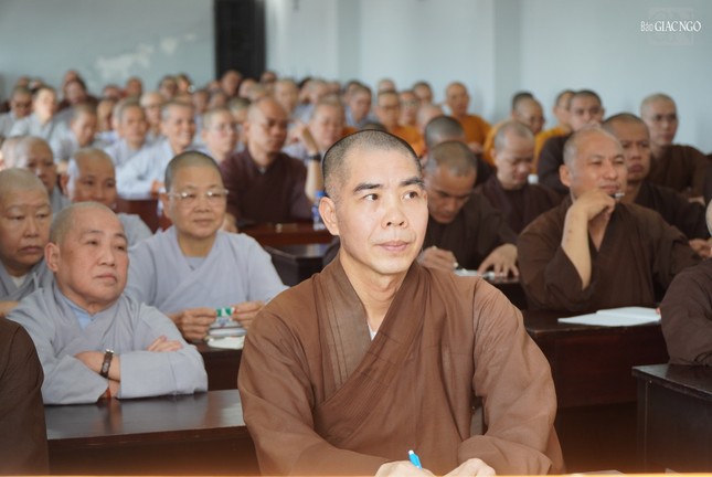 Có 128 Tăng Ni đăng ký tham dự Tuần huân tu tại trường hạ chùa Huỳnh Kim