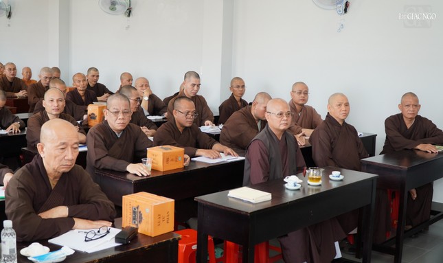 Chư tôn đức tham dự chiều 30-6-2025