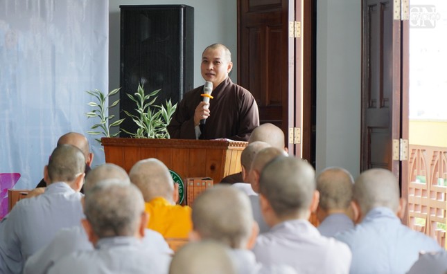 Thượng tọa Thích Quang Nghĩa chia sẻ về công tác hành chánh