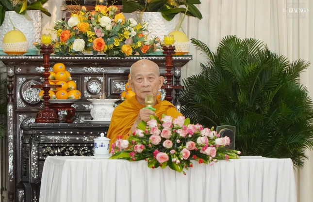 Trưởng lão Hòa thượng Thích Giác Giới nói về cốt lõi của Đạo Phật