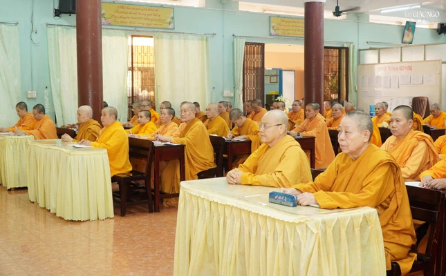 Trường hạ tịnh xá Ngọc Phương có 150 hành giả an cư