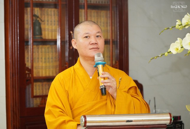 Thượng tọa Thích Minh Duyên cảm tạ