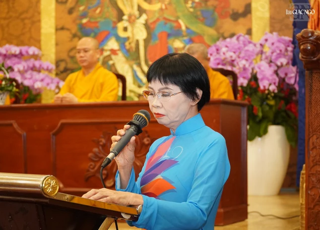 Phật tử dâng lời hoài niệm Vu lan