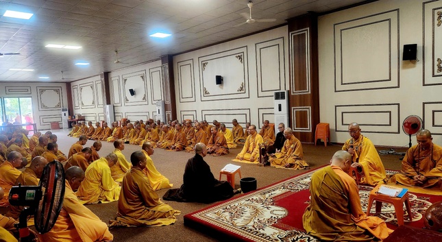 Trường hạ Trung tâm Phật giáo Hùng Vương