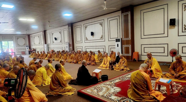 Trường hạ Trung tâm Phật giáo Hùng Vương