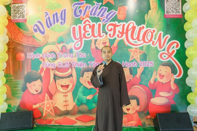 Đại đức Thích An Tuấn, Trưởng ban Tổ chức phát biểu