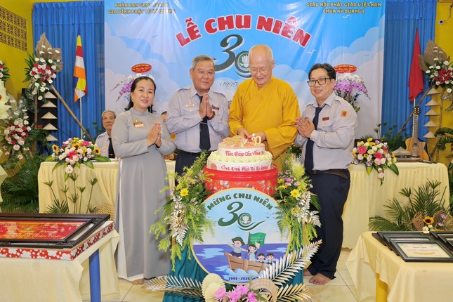 Mừng chu niên lần thứ 30 Gia đình Phật tử Kỳ Quang