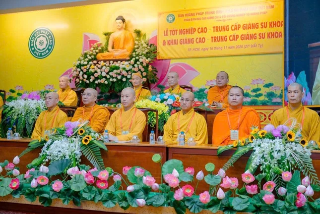 Chư tôn giáo phẩm chứng minh buổi lễ